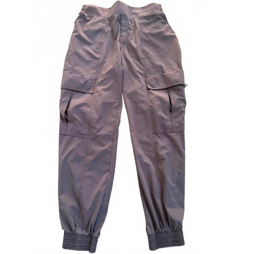 Women’s Athleta Chelsea Utility Joggers Sz 4 Brown Tan